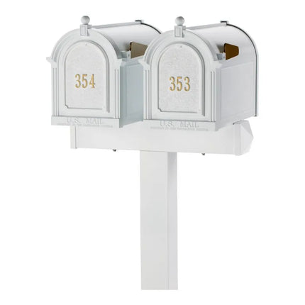Personalized Multi Mailbox Double Package