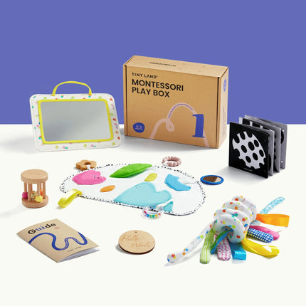 Tiny Land Montessori Toys for Newborns (0-3 Months)