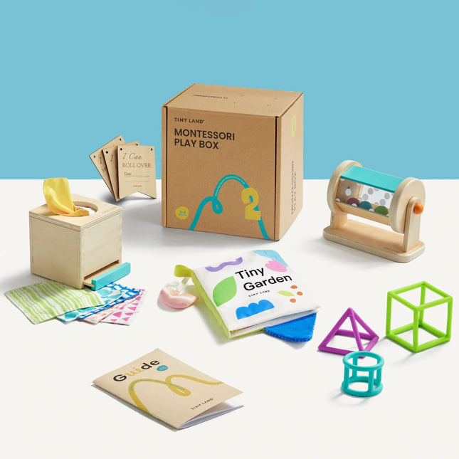 Tiny Land Montessori Toys for Newborns (4-6 Months)