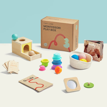 Tiny Land Montessori Toys for Newborns (7-9 Months)