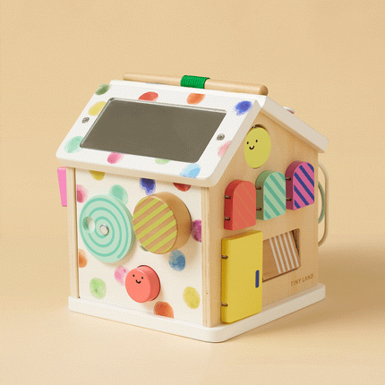 Tiny Land Cottage Activity Cube - Rainbow