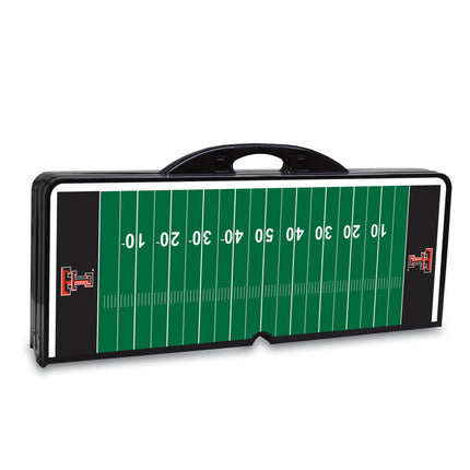 Texas Tech Red Raiders Football Field Picnic Table Folding Table Seats