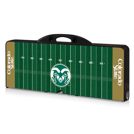Colorado State Rams Football Field Picnic Table Folding Table Seats