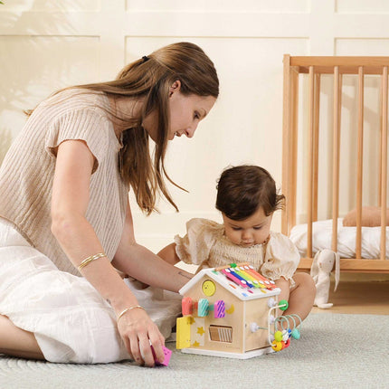 Tiny Land Cottage Activity Cube - Rainbow