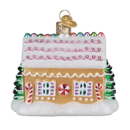 Sugar Coated Cottage Ornament