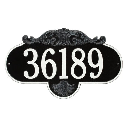 Personalized Large Rochelle Address Plaque - 1 Line
