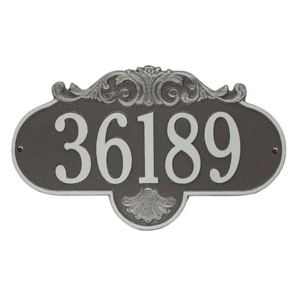 Personalized Large Rochelle Address Plaque - 1 Line