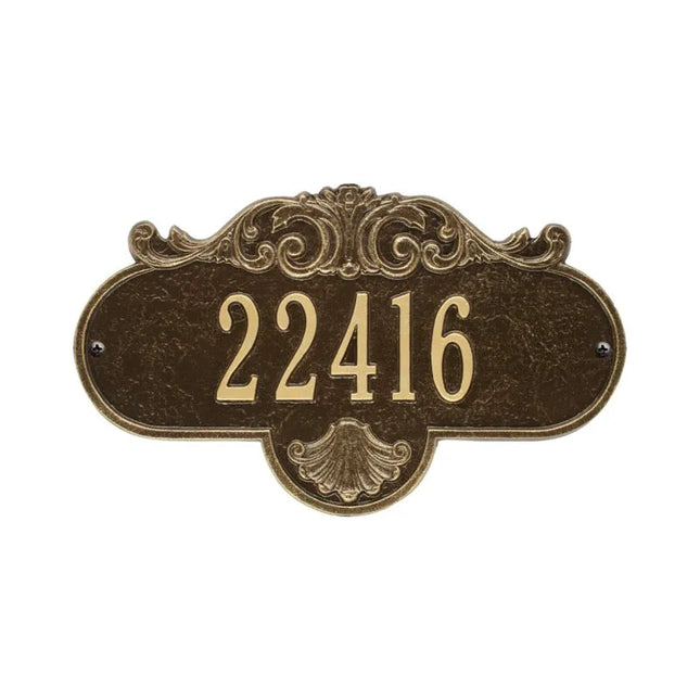 Personalized Rochelle Address Plaque - 1 Line