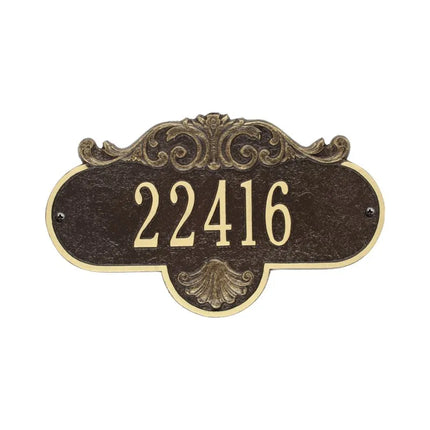 Personalized Rochelle Address Plaque - 1 Line