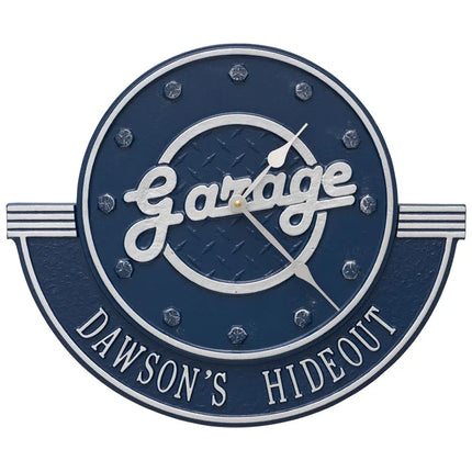 Personalized Garage Clock