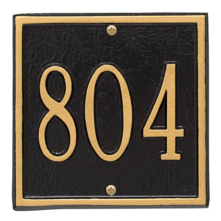 Personalized Square Petite 1 Line Wall Plaque