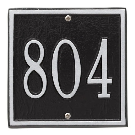 Personalized Square Petite 1 Line Wall Plaque