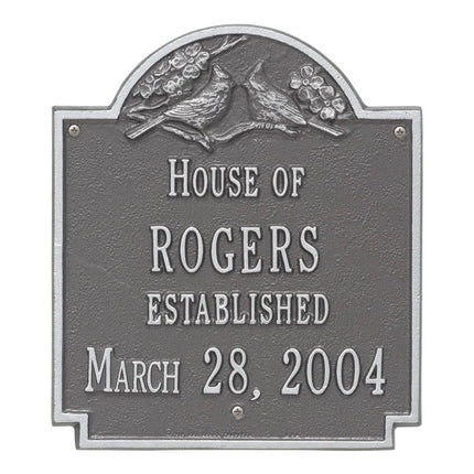 Personalized Cardinal Wedding Plaque