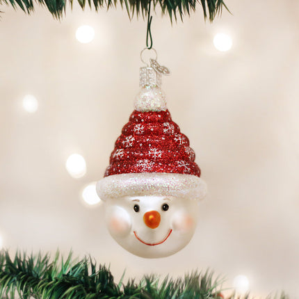 Candy Coil Snowman Ornament