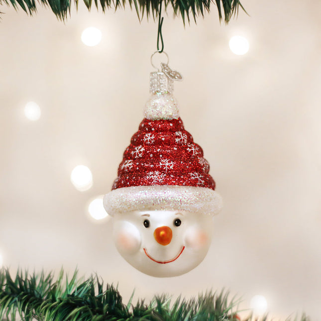 Candy Coil Snowman Ornament