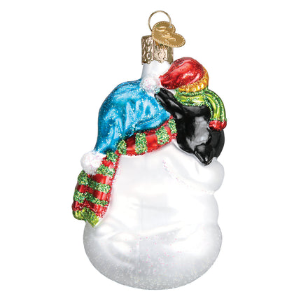 Snowman With Penguin Pal Ornament
