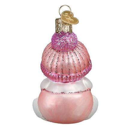 Snow Baby Girl Ornament
