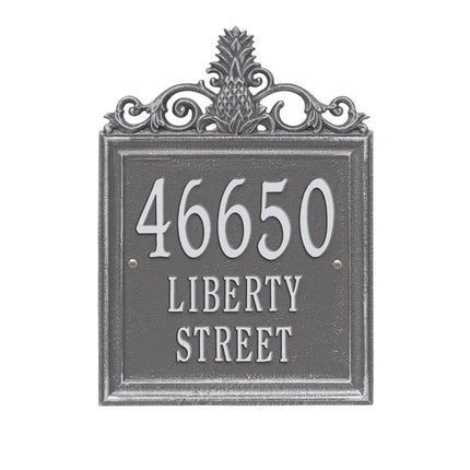 Personalized Lanai Pineapple Estate 3 Line Wall Plaque