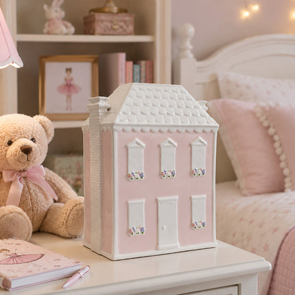 Dolly's House Pink Ceramic Bank