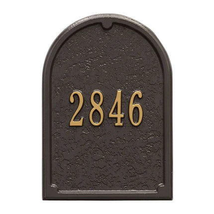 Personalized Mailbox Door Plaque