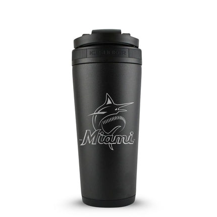 Officially Licensed Miami Marlins 26oz Ice Shaker