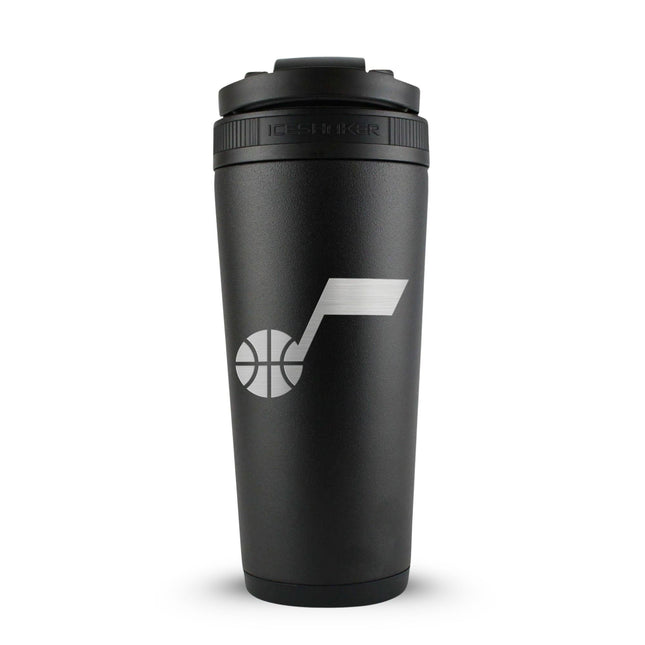 Officially Licensed Utah Jazz 26oz Ice Shaker - Black