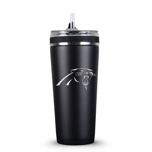 Officially Licensed Carolina Panthers 26oz Flex Bottle