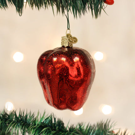Red Delicious Apple Ornament
