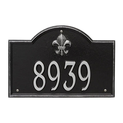 Personalized Bayou Vista Address Plaque - 1 Line