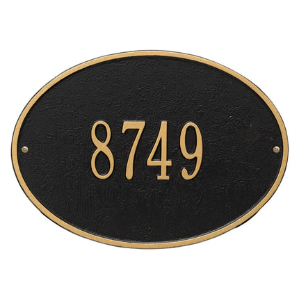 Personalized Hawthorne Address Plaque - 1 Line