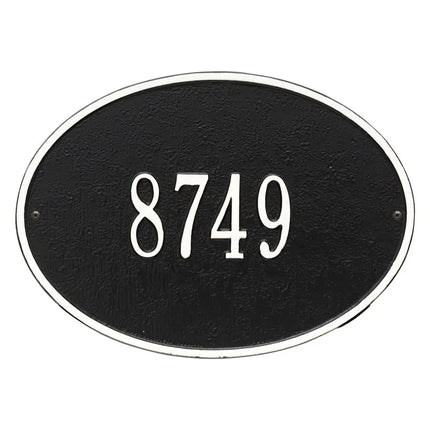 Personalized Hawthorne Address Plaque - 1 Line