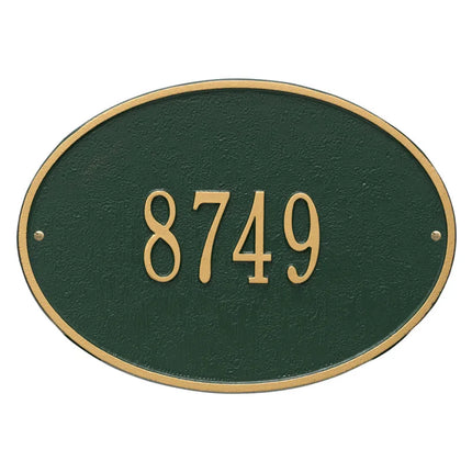 Personalized Hawthorne Address Plaque - 1 Line