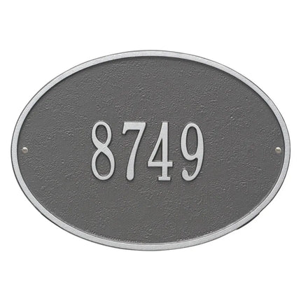 Personalized Hawthorne Address Plaque - 1 Line
