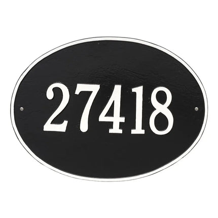Personalized Hawthorne Large Address Plaque - 1 Line