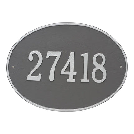 Personalized Hawthorne Large Address Plaque - 1 Line