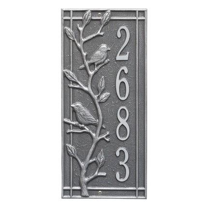 Personalized Woodridge Vertical Wall Plaque