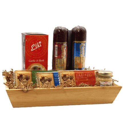 Rustic Meat & Cheese Crate