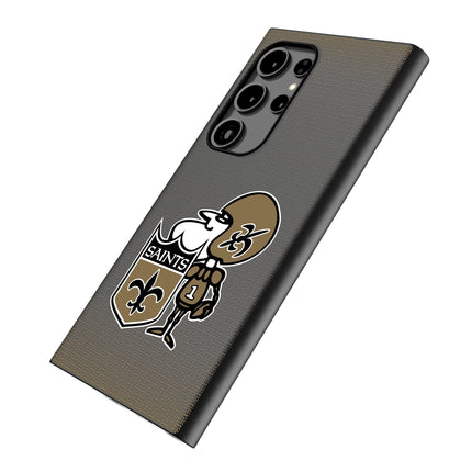 New Orleans Saints Historic Collection Linen MagSafe Compatible Phone Case for Samsung Galaxy