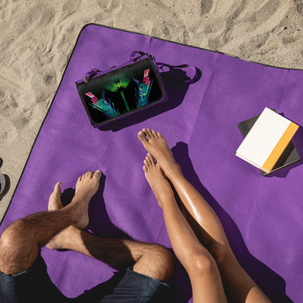 Sleeping Beauty Maleficent - Blanket Tote Outdoor Picnic Blanket