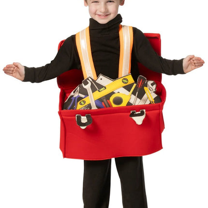 Kids Toolbox Sleeveless Tunic Costume with Hat