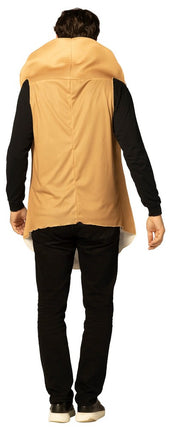 Adult Cannoli-Shaped Foam Tunic Costume