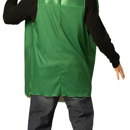 Adult Gin Bottle Tunic Costume with Hat