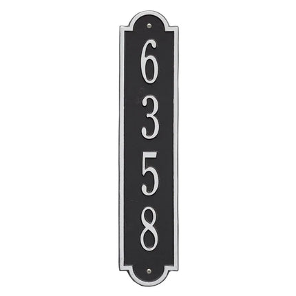 Personalized Vertical Address Plaque - 1 Line