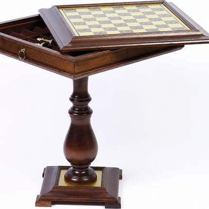 Chess & Checkers Table