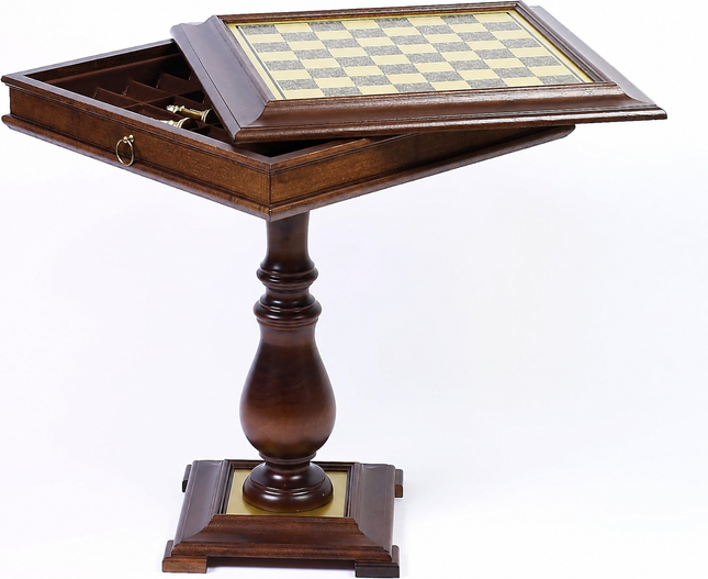 Chess & Checkers Table