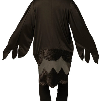 Adult Black Raven Long-Sleeved Tunic Costume