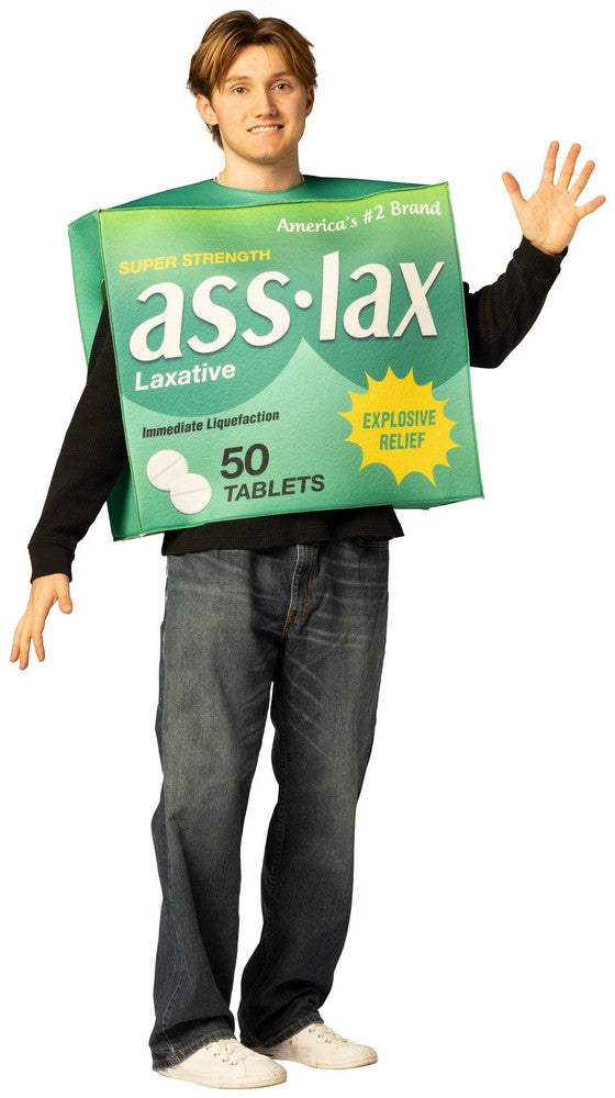 Adult Laxative Package Tunic Costume