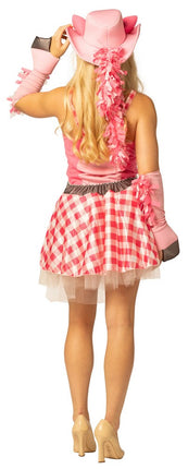 Women's Pink Pony Gal Dress Costume