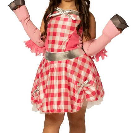Kids Pink Pony Gal Dress Costume