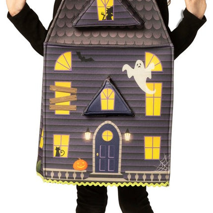 Kids Haunted House Sleeveless Tunic Costume